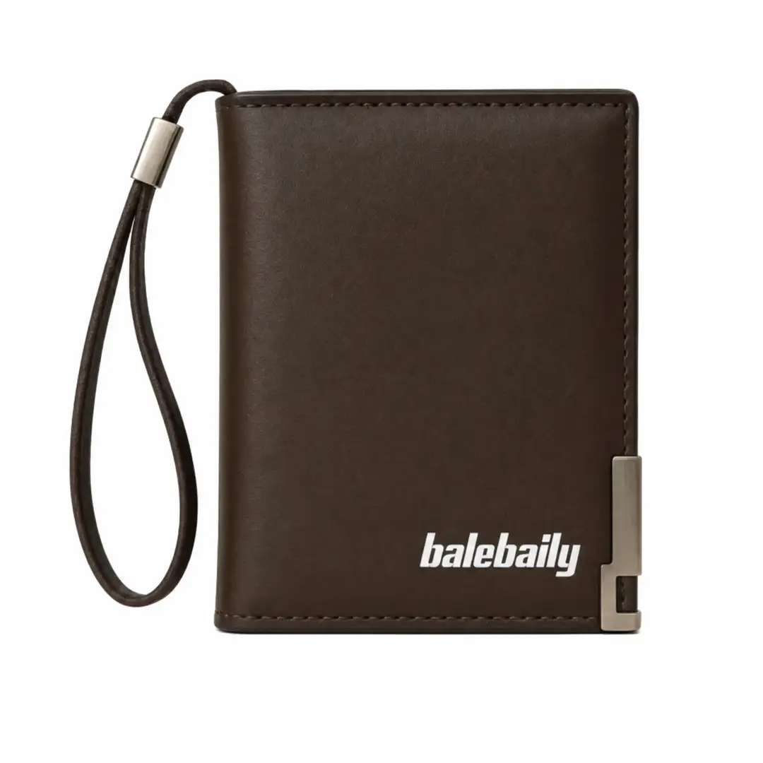 Men's Genuine Leather Bifold Wallet