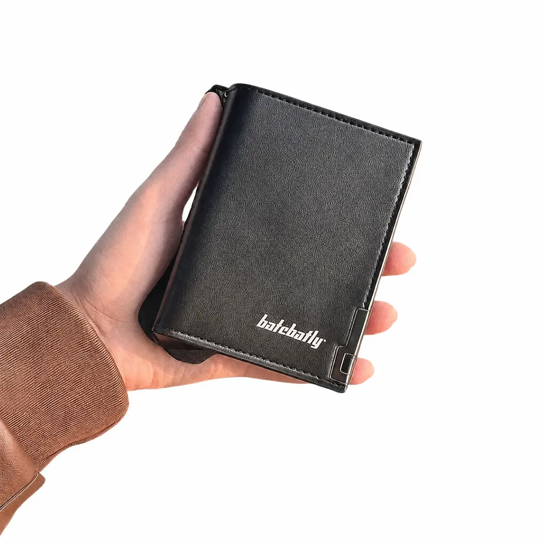 Men's Genuine Leather Bifold Wallet
