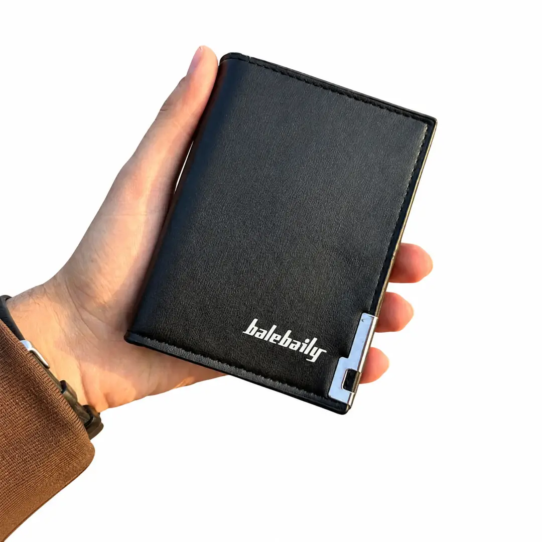 Men's Genuine Leather Bifold Wallet