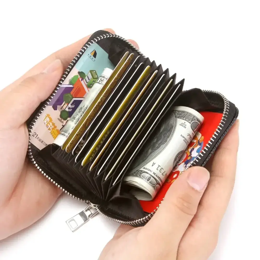 Leather Decent Smart and Long lasting Brown wallet for men