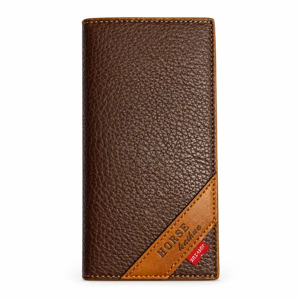 Men's Leather long Wallet