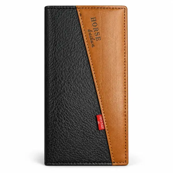 Men's Leather long Wallet