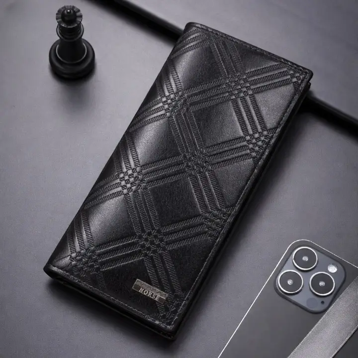 LB-519 Executive Style Trifold Long Wallet for Men & Women