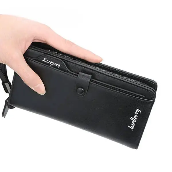 Balebaily Long Zipper Wallet for Men