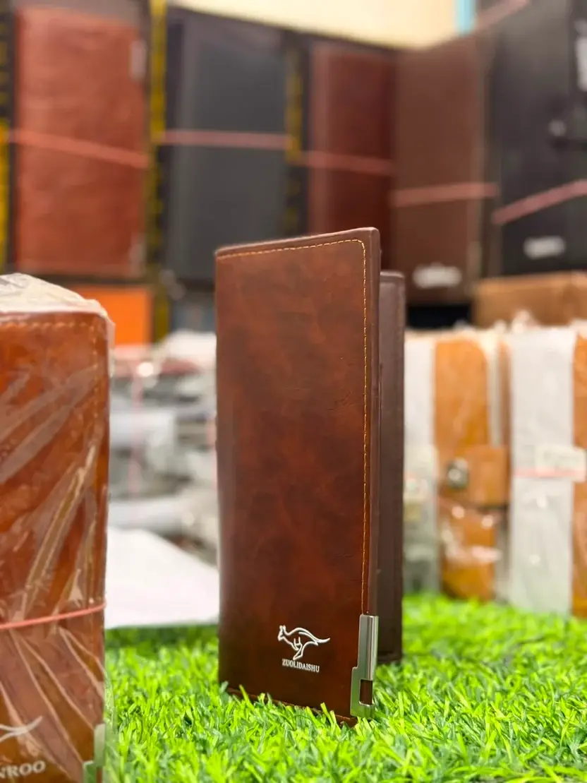 Premium Vintage Leather Long Wallet