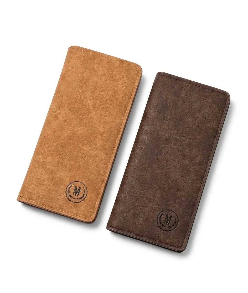 M . long Leather Wallet New Design  October to December 2027