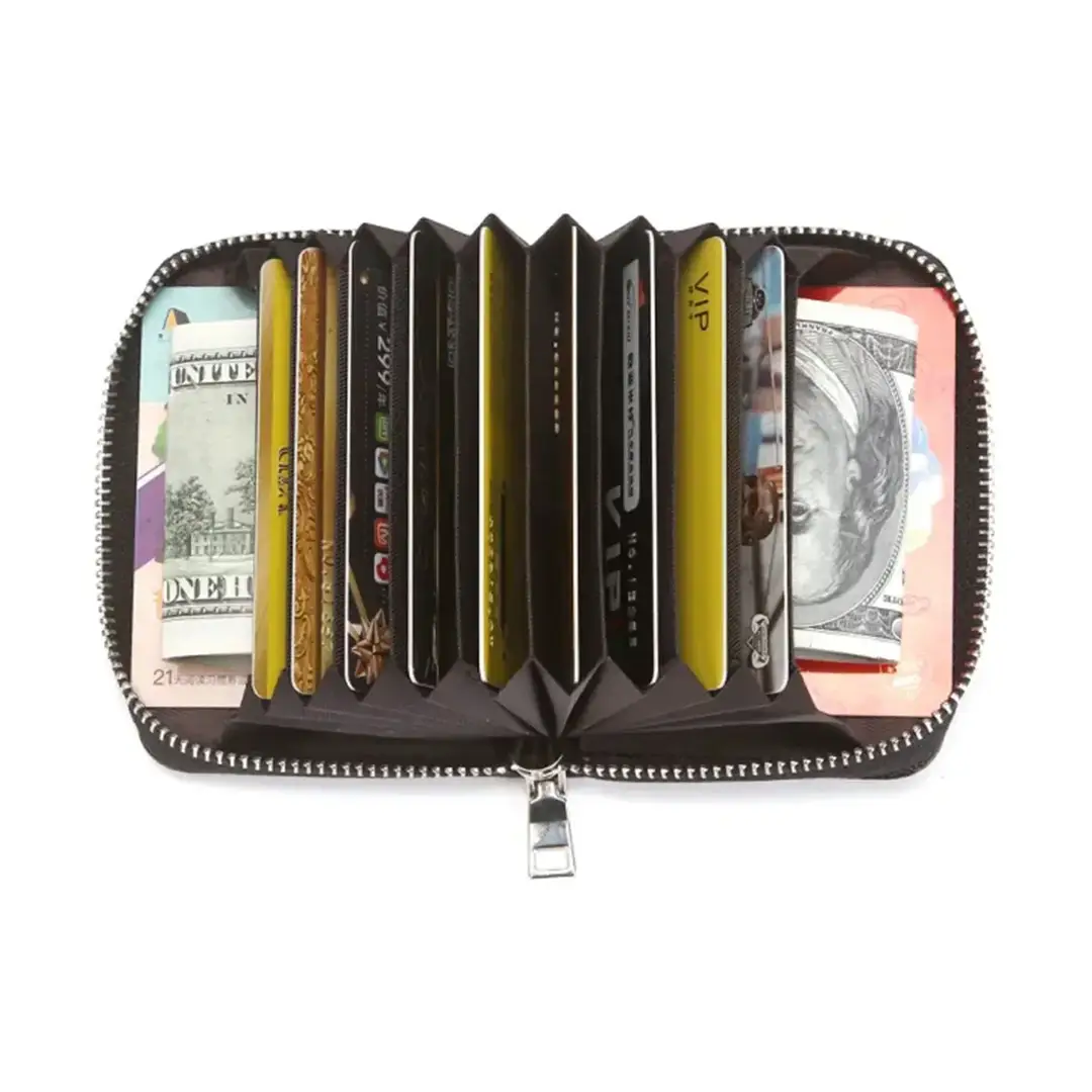 Premium PU Leather Minimalist Long Wallet