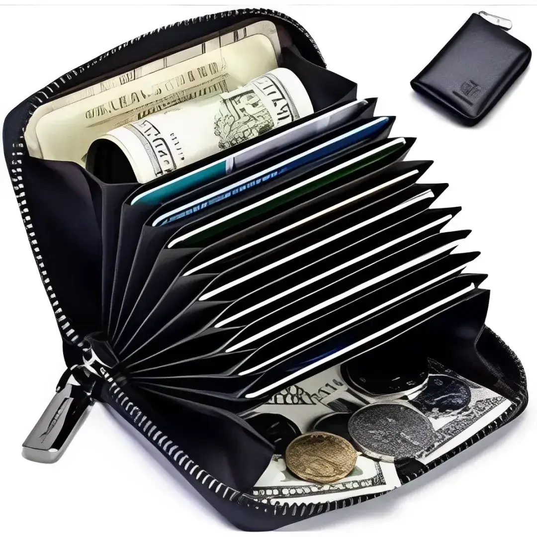 Premium PU Leather Minimalist Long Wallet