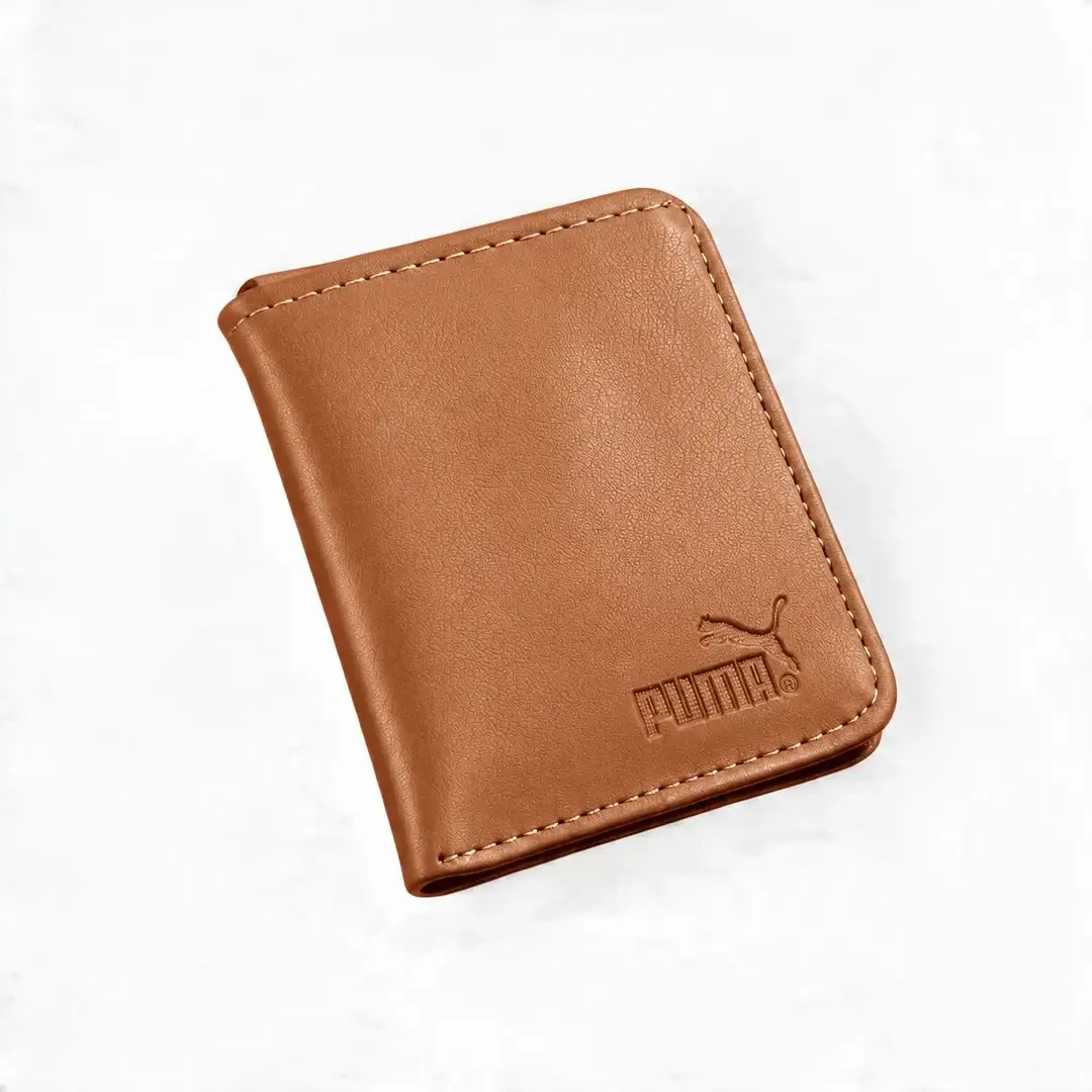 Slim Leather Card Holder Wallet