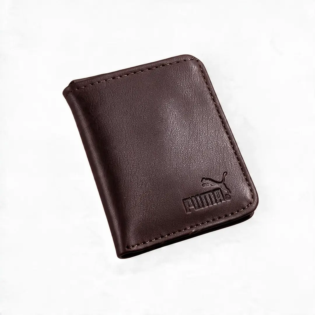 Slim Leather Card Holder Wallet
