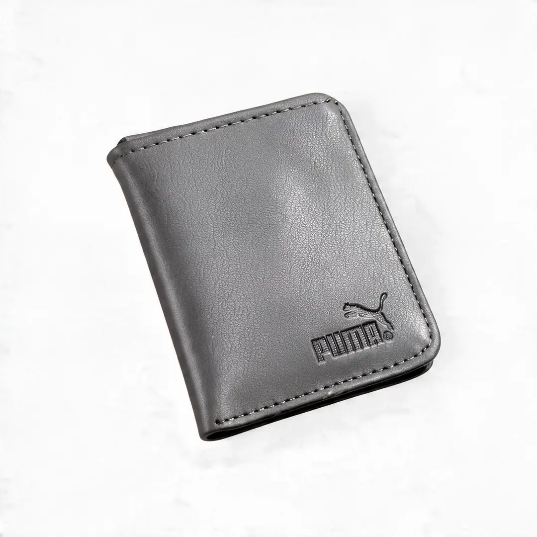 Slim Leather Card Holder Wallet
