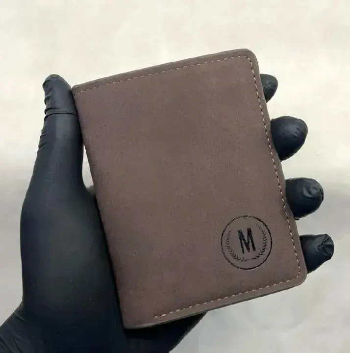 Premium Men's Suede Style Compact