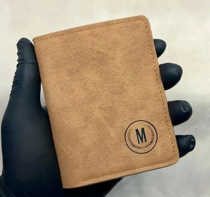 Premium Men's Suede Style Compact