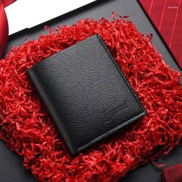 Premium Leather Wallet for Men Brown Slim Compact