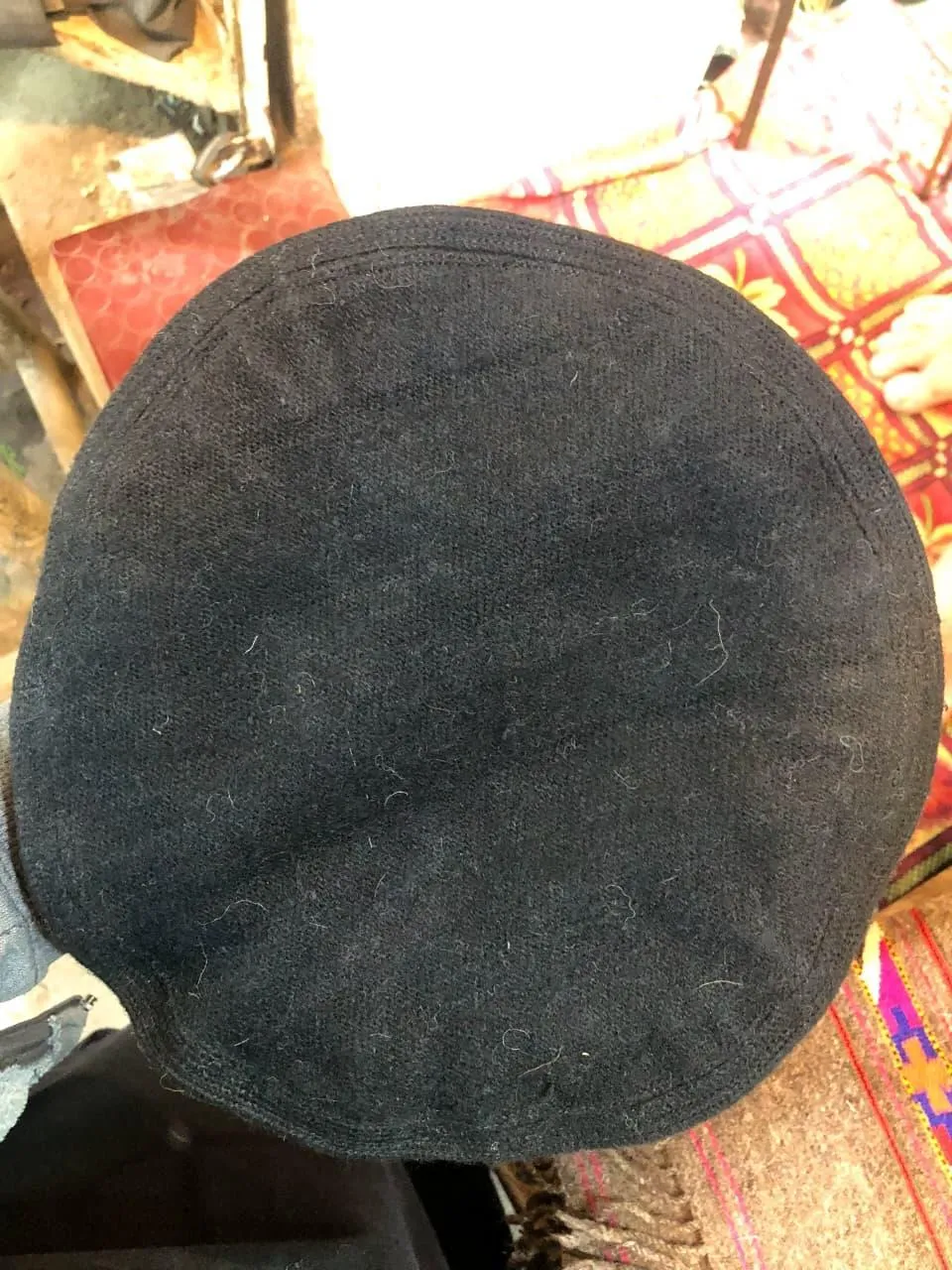 1 Pc Wool Plain Chitrali Topi Pack Of Pack Of 1
