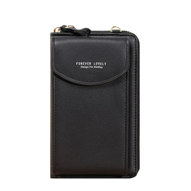 New Arrival Touch Screen Cell Phone case Purse Small Crossbody Lady Handbags PU Leather Women Shoulder Purse Wallet for Phones