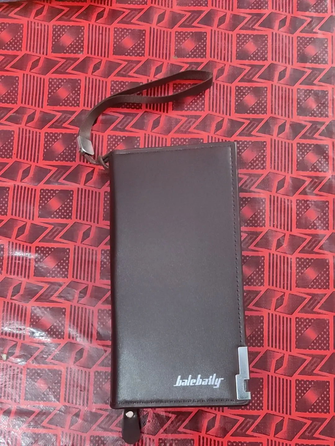 Baellerry Wallet for Men  PU Leather Business Long Zipper