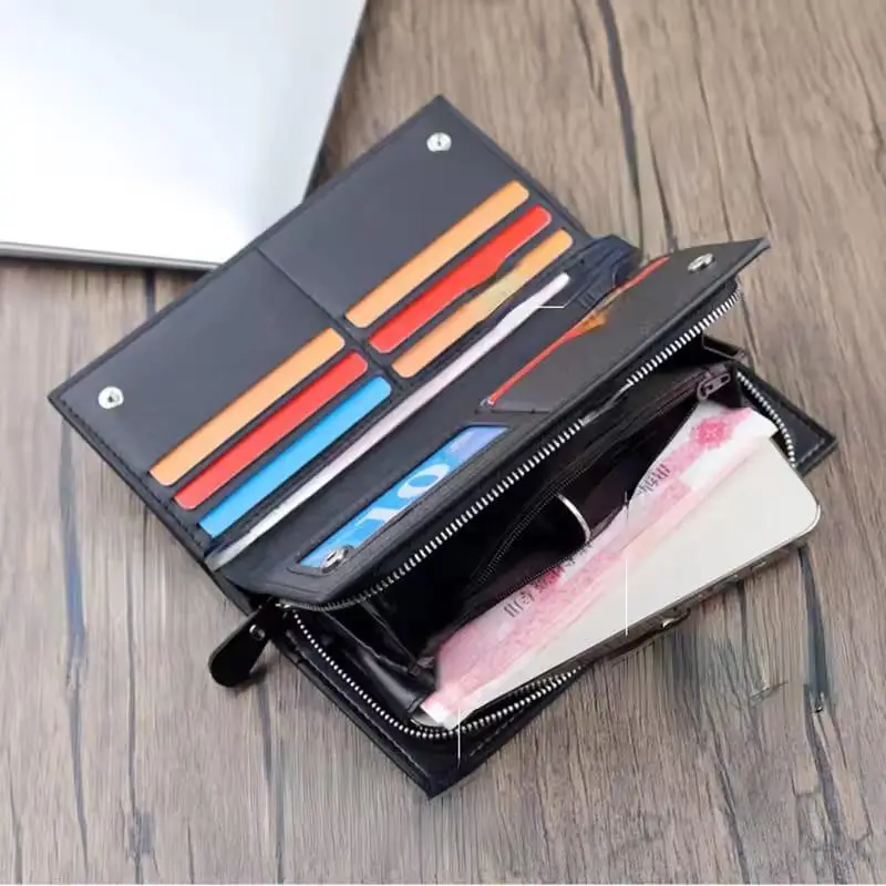 Premiums Women's Leather Wallet Zipper