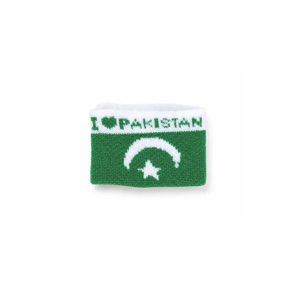 14 August Pakistan Flag Wrist Band