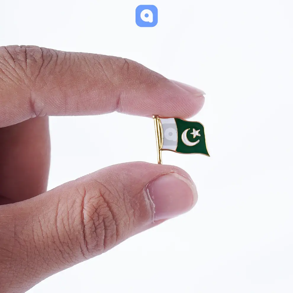 Pack of 3- Premium Pakistan Day Badges
