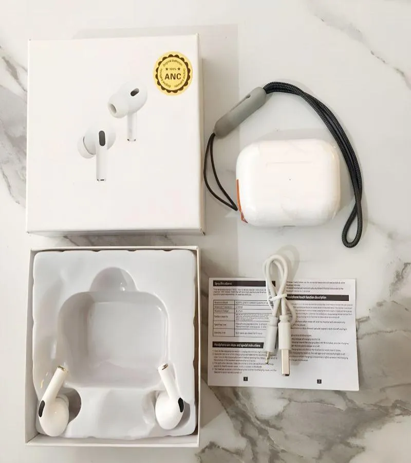 AirPods Pro 2nd Gen White Bluetooth 4.1 Earbuds