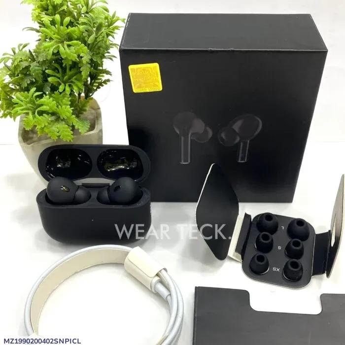 Wireless Bluetooth 5.2 Earbuds Black Long Battery