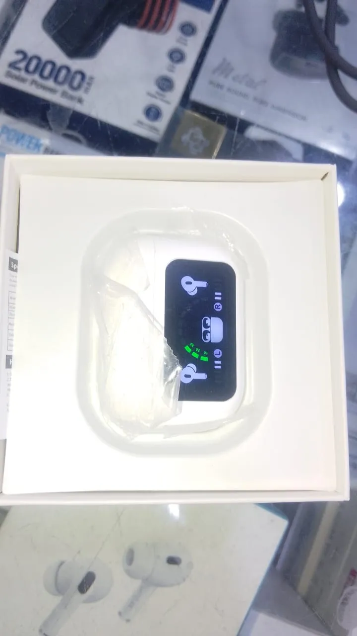 ANC TWS Wireless Earbuds Bluetooth 5.3 Noise Cancelling Earphones White