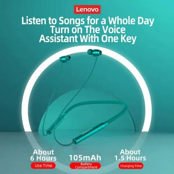 Lenovo HE05X Bluetooth Neckband