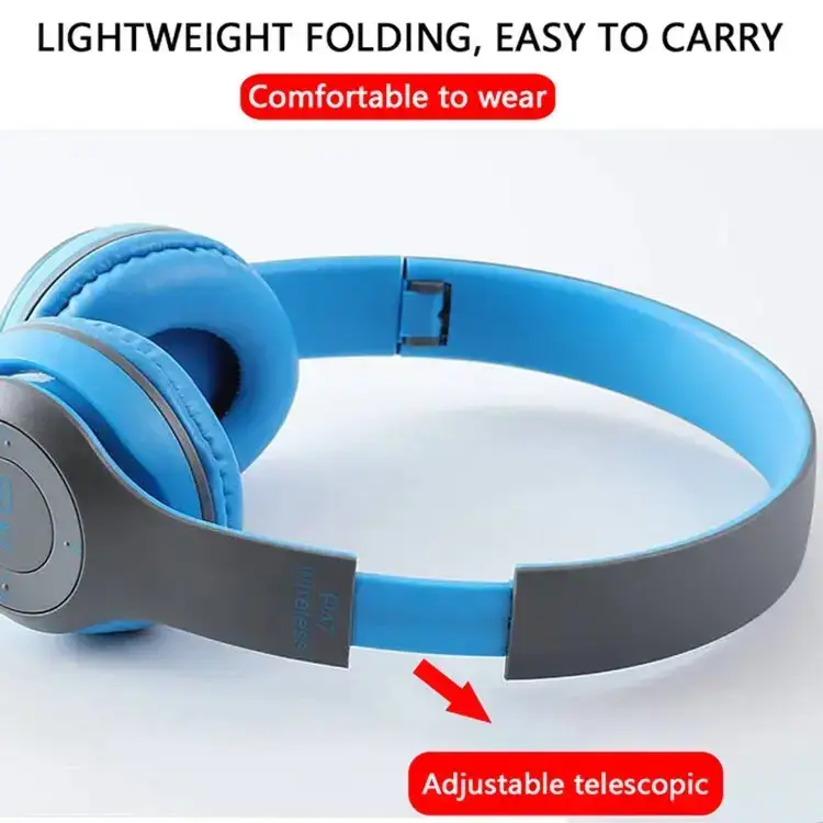 Over Ear P47 High Quality Stereo Wireless Headphone BT Gaming Headset Earpiece Headband Headphone