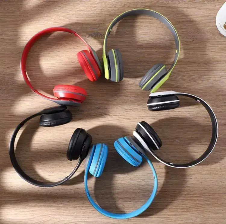 P47 Wireless Bluetooth Headset | Foldable Stereo Headphones