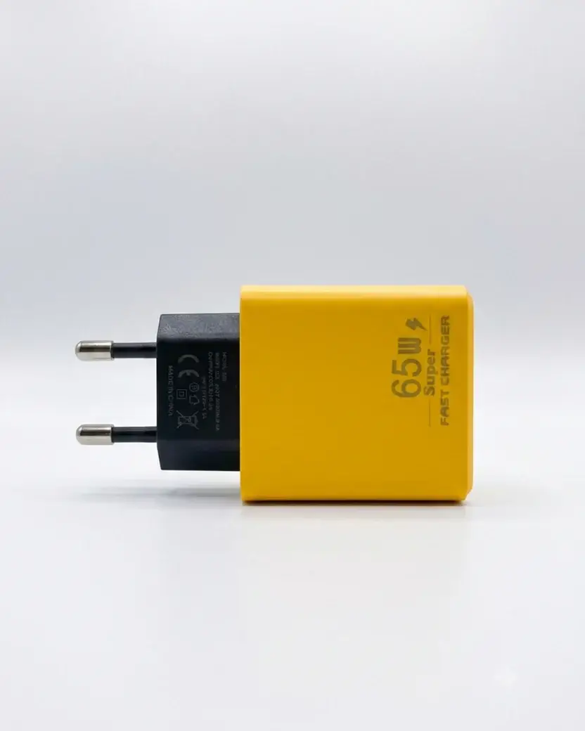 65W GaN Super Fast Duo Charger (Type-C + USB-A)