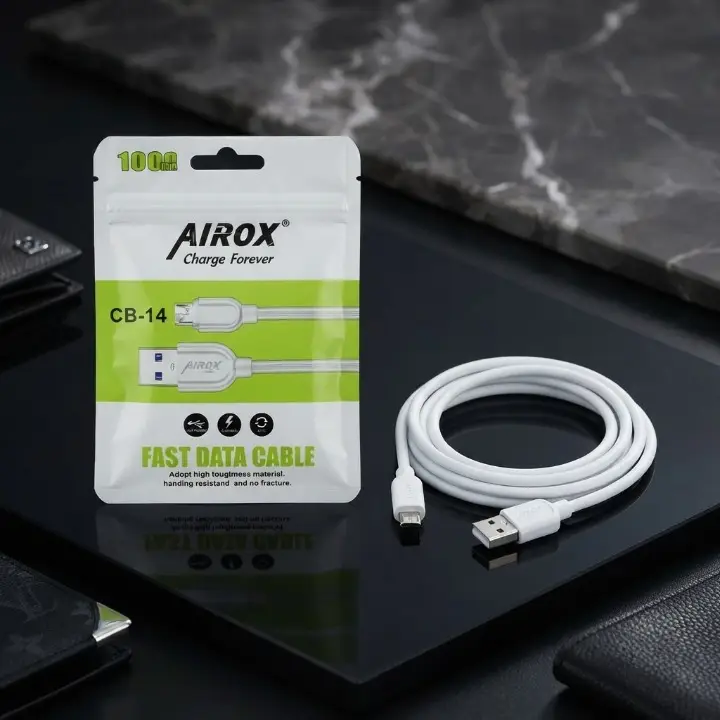 Micro Fast Data Cable Designed For High Speed Charging And Data Transfer Durable Reliable Practical Choice For Daily Use