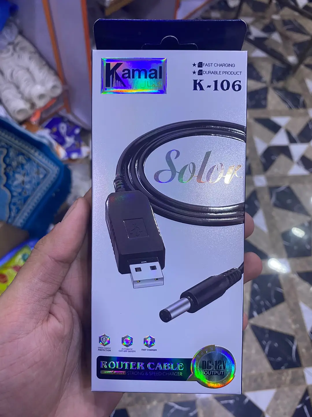 ☀️🔋 Kamal Solar Fast Charger for Routers 🔋☀️