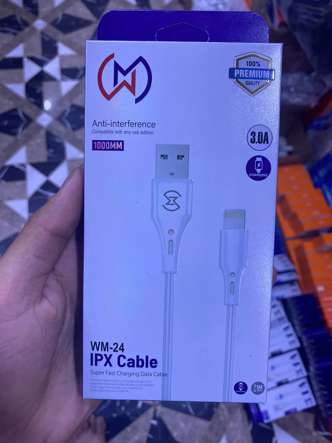 🍎⚡ Kamal Brand iPhone Original Cable ⚡🍎