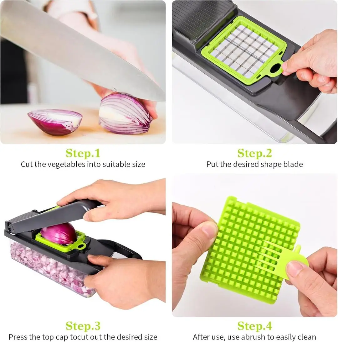 For Comfortable And Secure use Manual Food Chopper