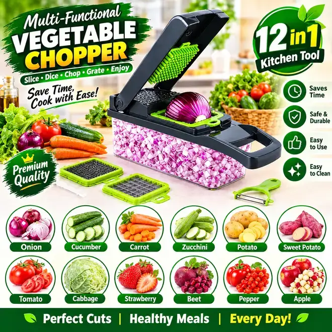 For Comfortable And Secure use Manual Food Chopper