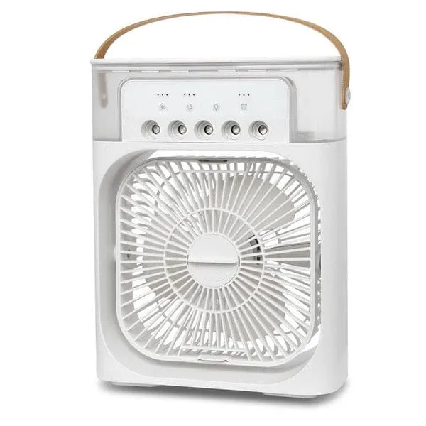 White Air Humidifier Fan 20W Portable
