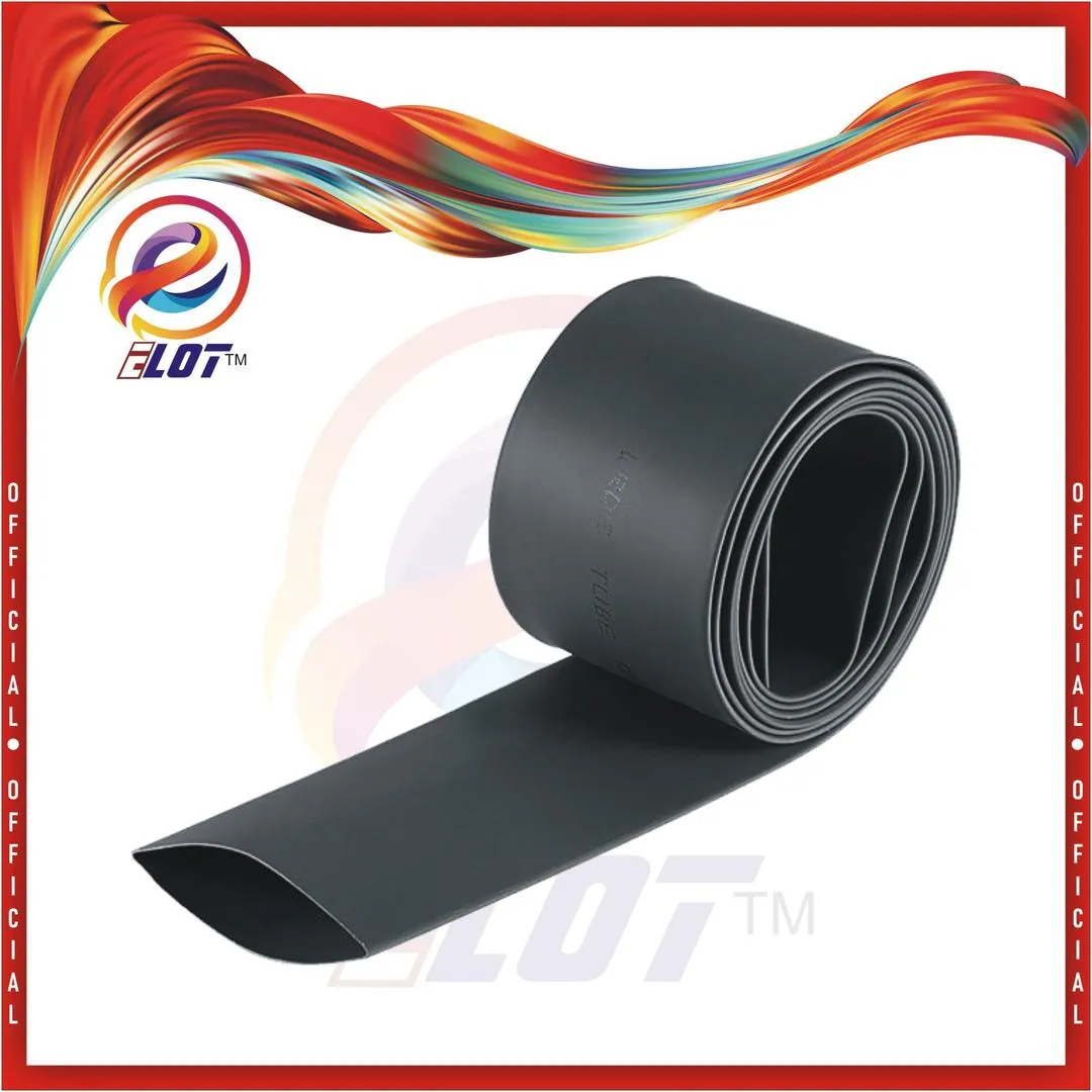 Heat Shrink Black Tubing 25mm for Electrical Wiring