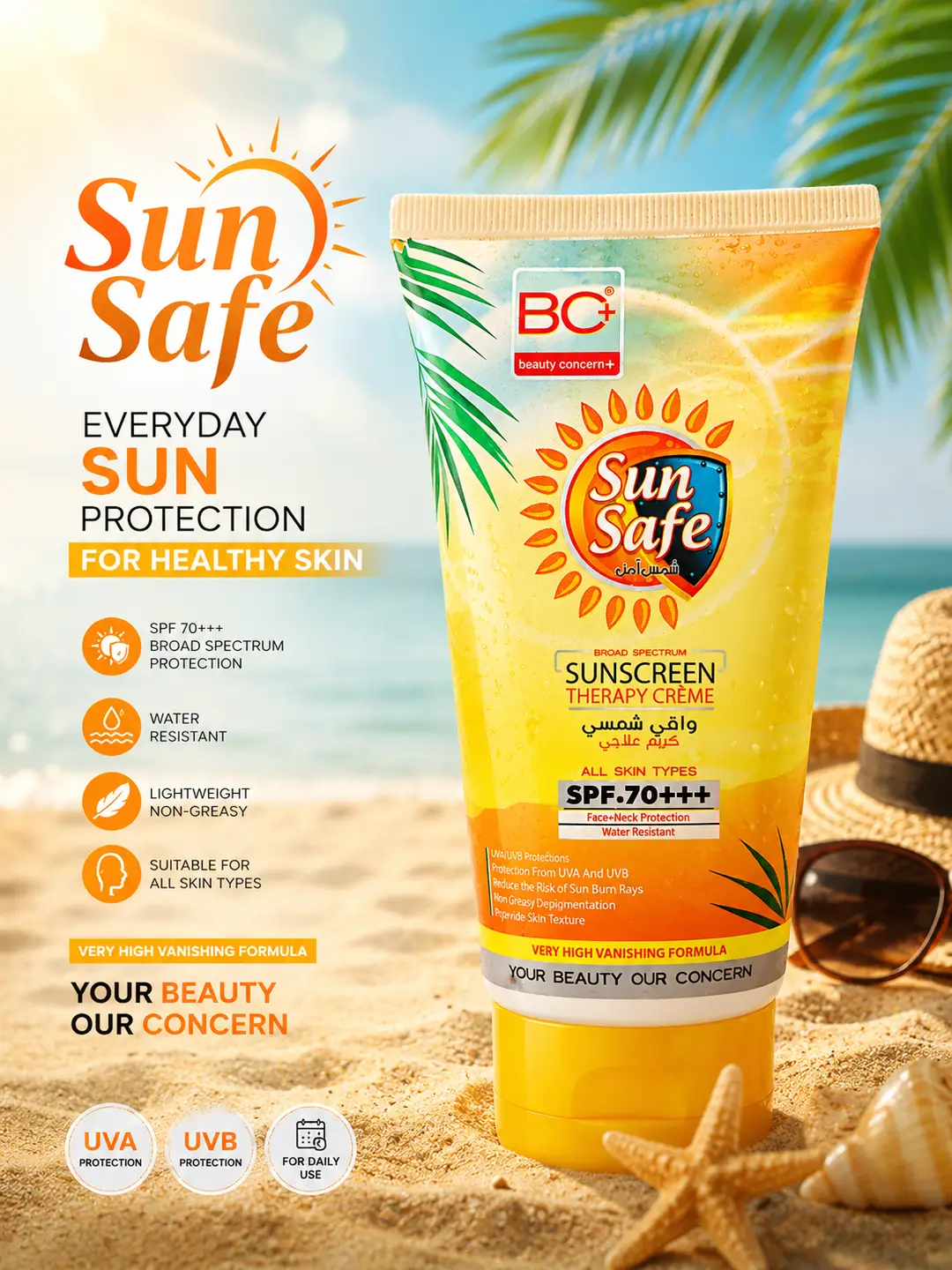 Exfoliator Sunblock Cream