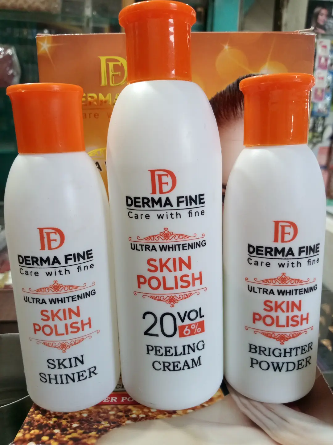 Derma Fine Whitening Skin Polisher