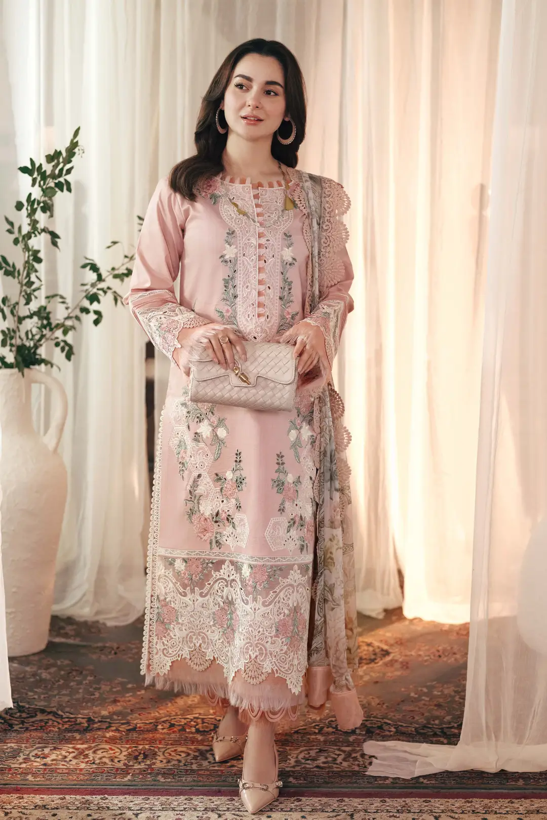 JADE HIT CODE 3 Pcs Unstitched Embroidered Suit