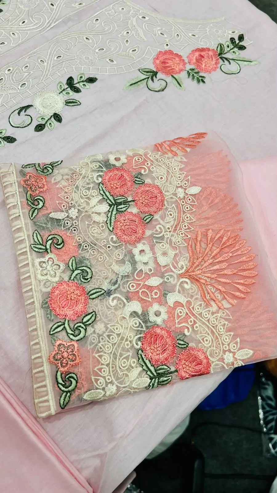 JADE HIT CODE 3 Pcs Unstitched Embroidered Suit