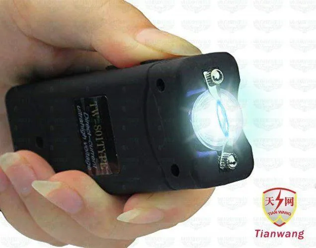 5000K Volt Black Stun Gun with Charging Case