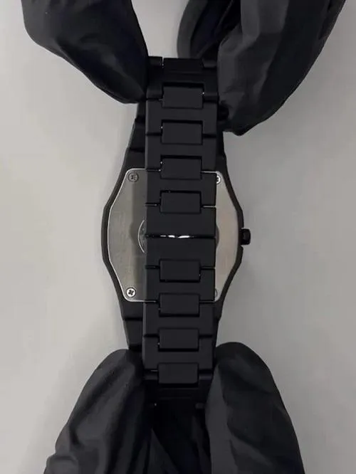 Arabic Aura Black Watch for Men Women with Digital Hands