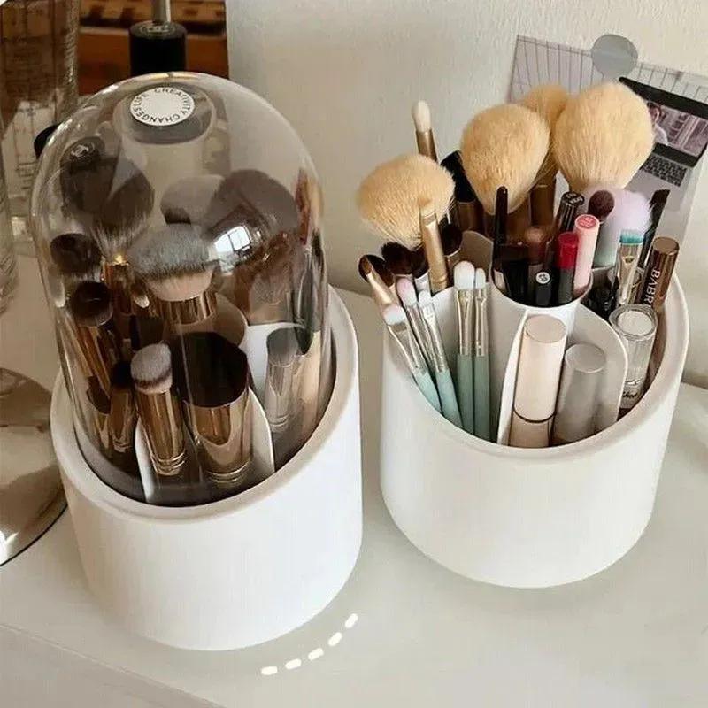 White Plastic Jewelry Stand for Necklaces Earrings Bangles
