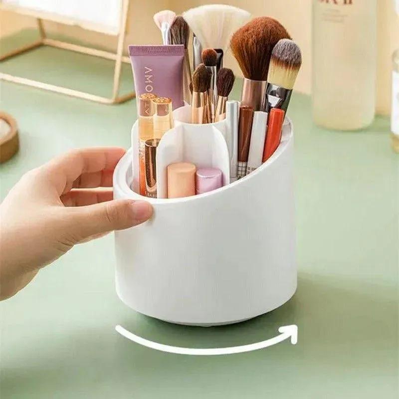 White Plastic Jewelry Stand for Necklaces Earrings Bangles