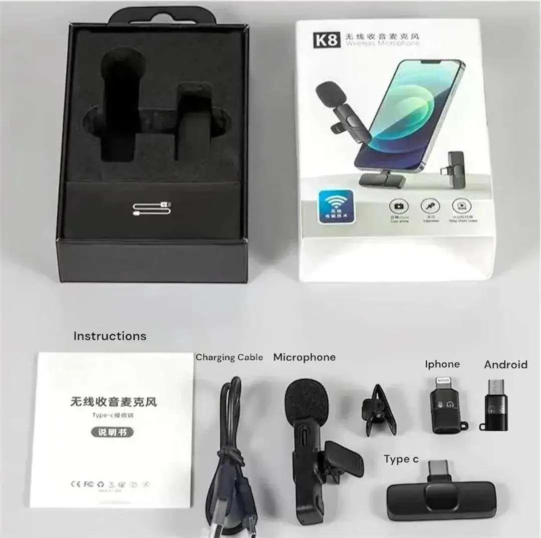 Microphone for vlogging