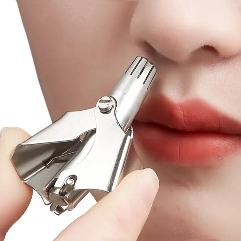 Stainless Steel Manual Nose Trimmer
