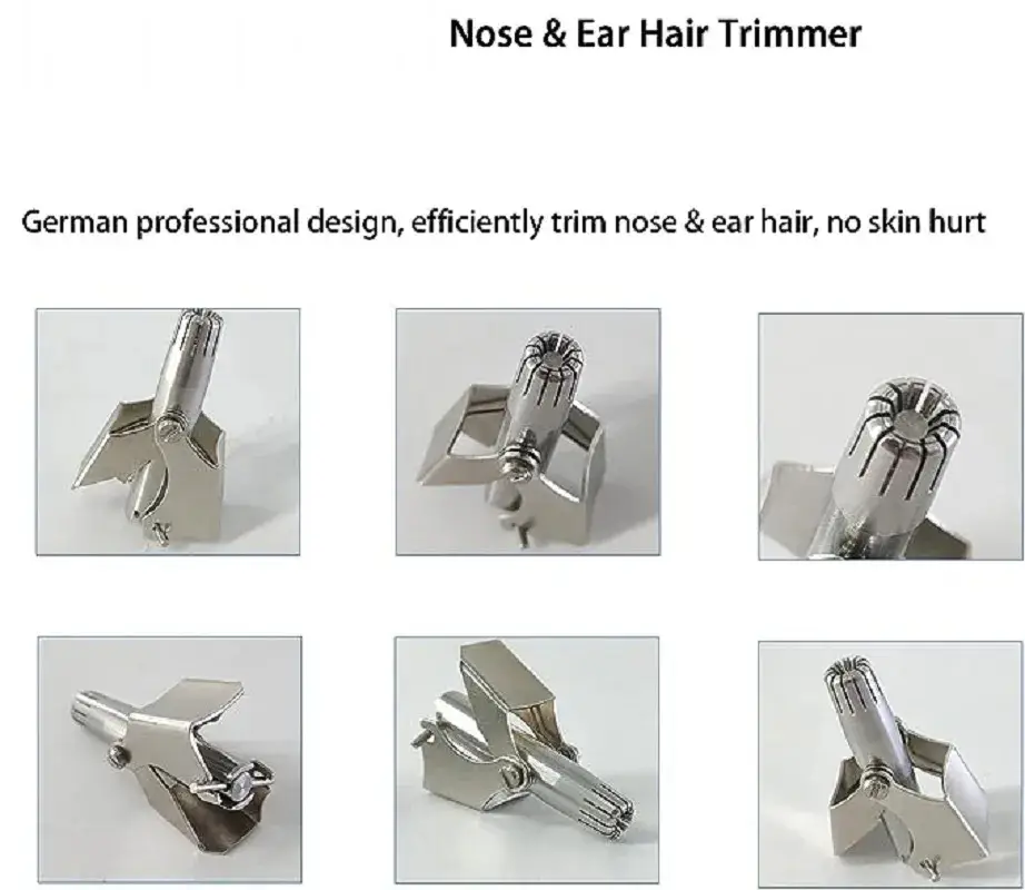 Stainless Steel Manual Nose Trimmer