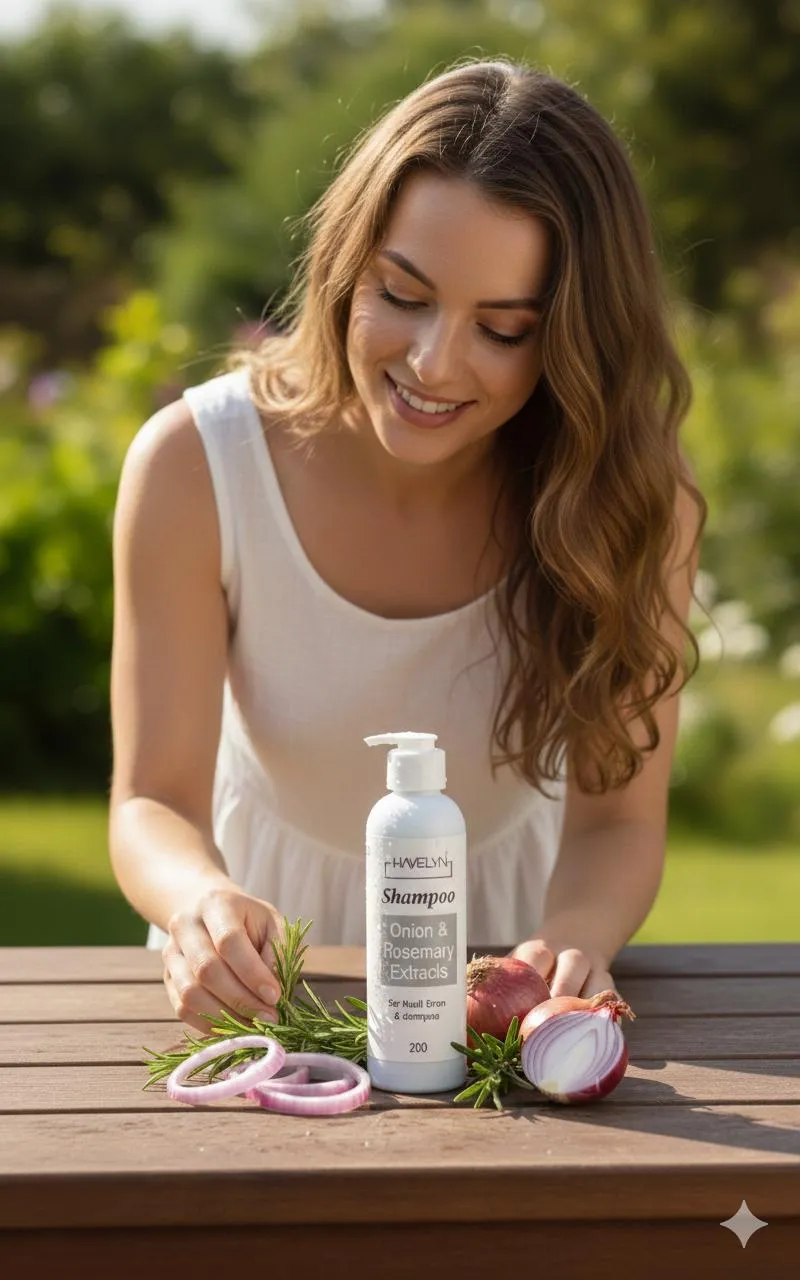Anti-Dandruff Shampoo 30ml Onion Rosemary Extract